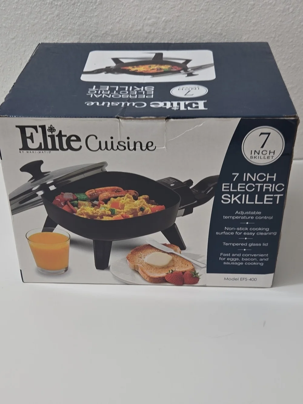 7-Inch Electric Skillet - Black